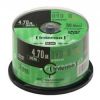 DVD-R Intenso    4.7ГБ, 16x, 50шт., Cake Box, (4101155), записываемый DVD диск