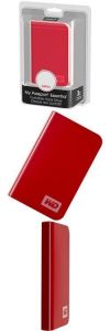 "(WDMER3200TE) HDD Внешний накопитель Вестерн Диджитал My Passport Essential, красный 320GB 2.5"" USB 2.0"
