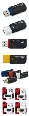 (DT112/4GB) Флэш-драйв 4ГБ Kingston Data Traveler 112 Retail