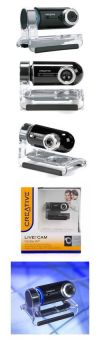 Веб-камера Creative Live! Cam Optia AF (USB 1.1/2.0, фото USB Video Class до 2 мегапикселей, Creative до 8 мегапикселей (3200 x 2400) (73VF056000001)