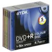 DVD+R TDK 4.7Gb 16x Color Slim