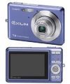 Casio цифровая фотокамера EXILIM Z77, разреш. 7.2млн. пикс., Оптич. Зум 3х, цифр. Зум 4х. синий.