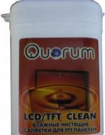 Чистящие салфетки Quorum (LCD-TFT Clean)